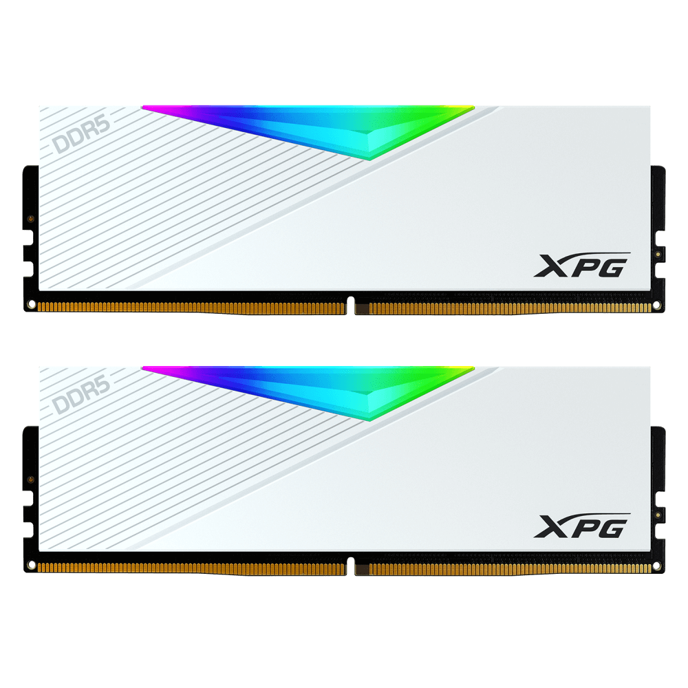 ADATA AX5U6000C3016G-DCLARWH 32GB (2x16) 6000MHz DDR5 XPG LANCER RGB WHITE PC Bellek