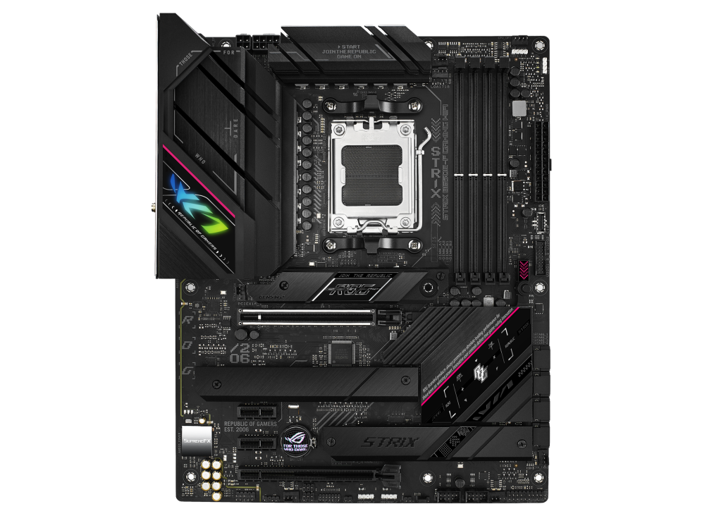 ASUS ROG STRIX B650E-F GAMING WIFI B650 DDR5 (Vga Yok) GLan 2.5G ATX HD DP TYP-C M2 WIFI BT AM5 AMD Anakart
