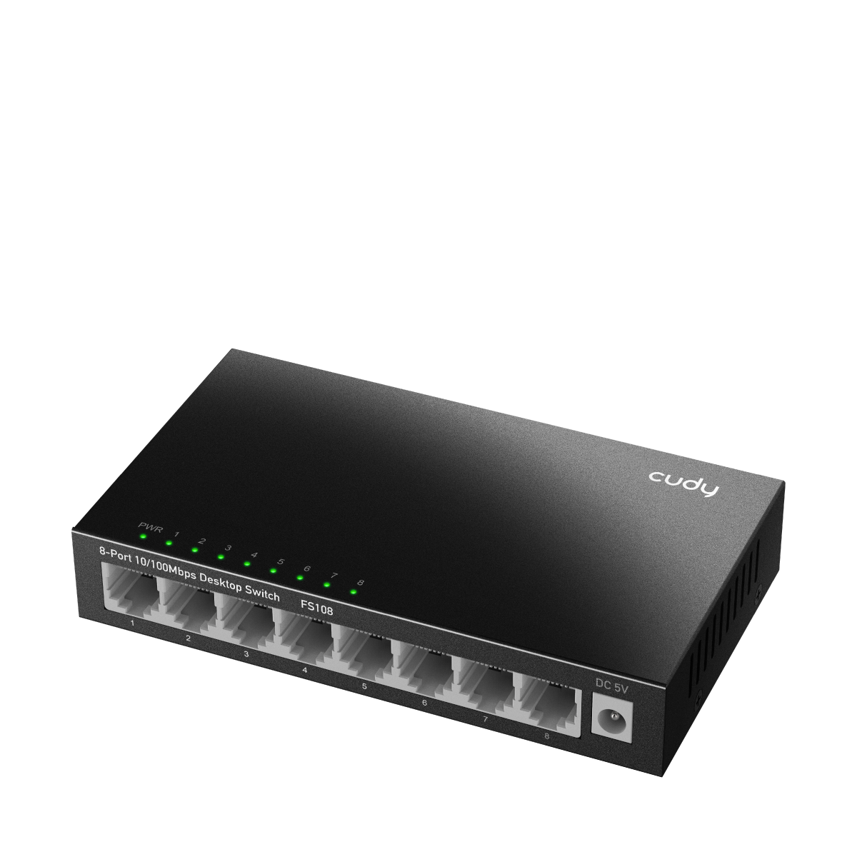 CUDY FS108 8 Port 10/100 Yönetilemez Desktop Metal Kasa Switch