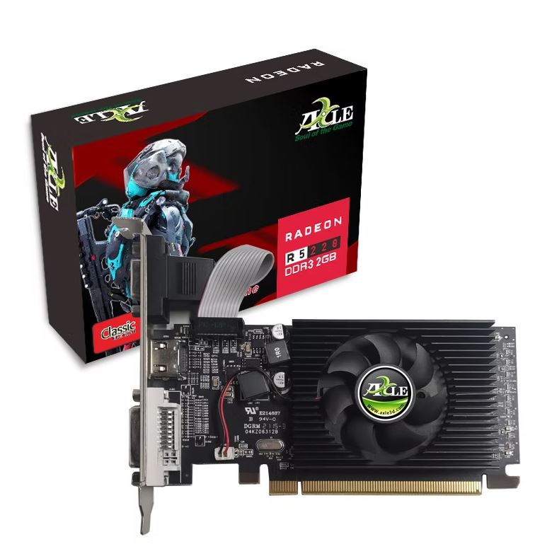 AXLE R5220 AX-R5 220/2GD3P4CDIL 2GB AMD R5220 DDR3 64bit HDMI DVI VGA 16x Ekran Kartı ürün görseli