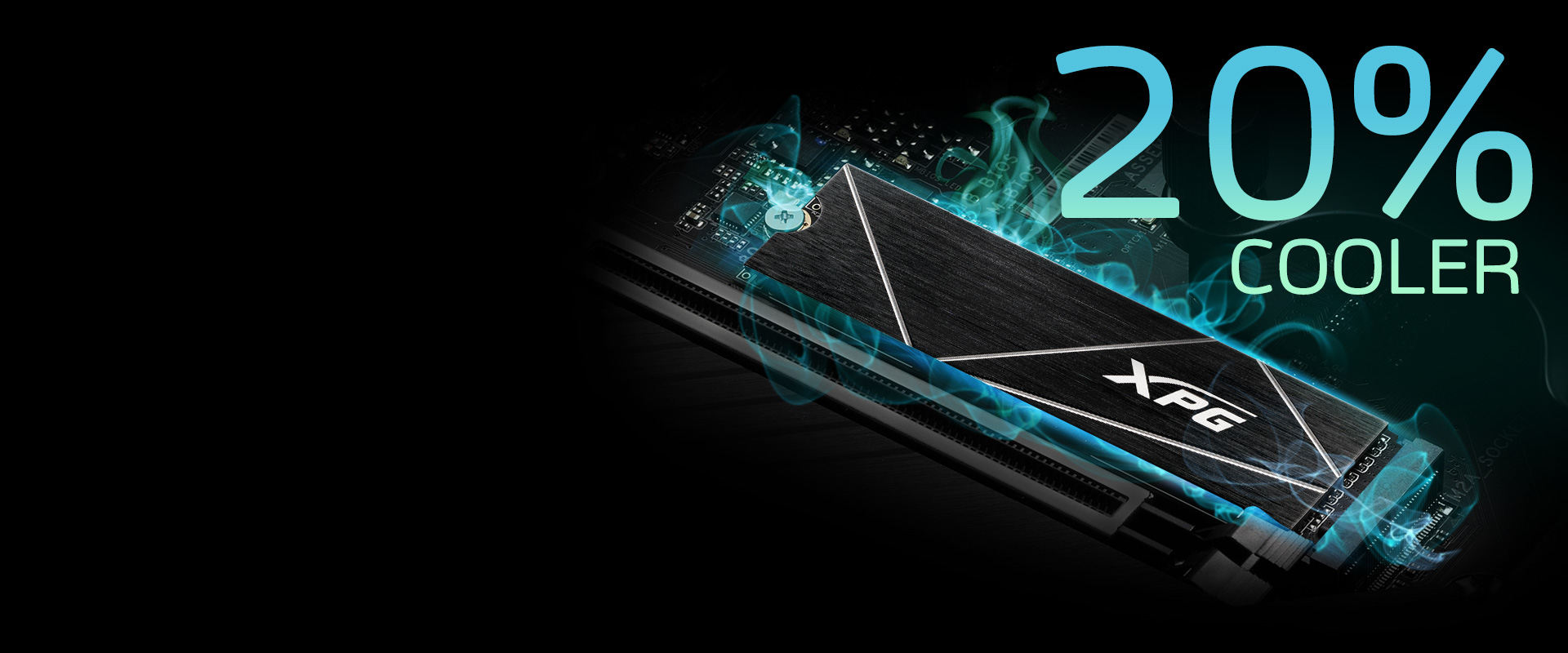 ADATA AGAMMIXS70B-2T-CS XPG GAMMIX S70 BLADE M.2 2TB (7400/6400MB/s) PCIe + NVMe (3D NAND) SSD Disk (22x80mm) Gaming Soğ