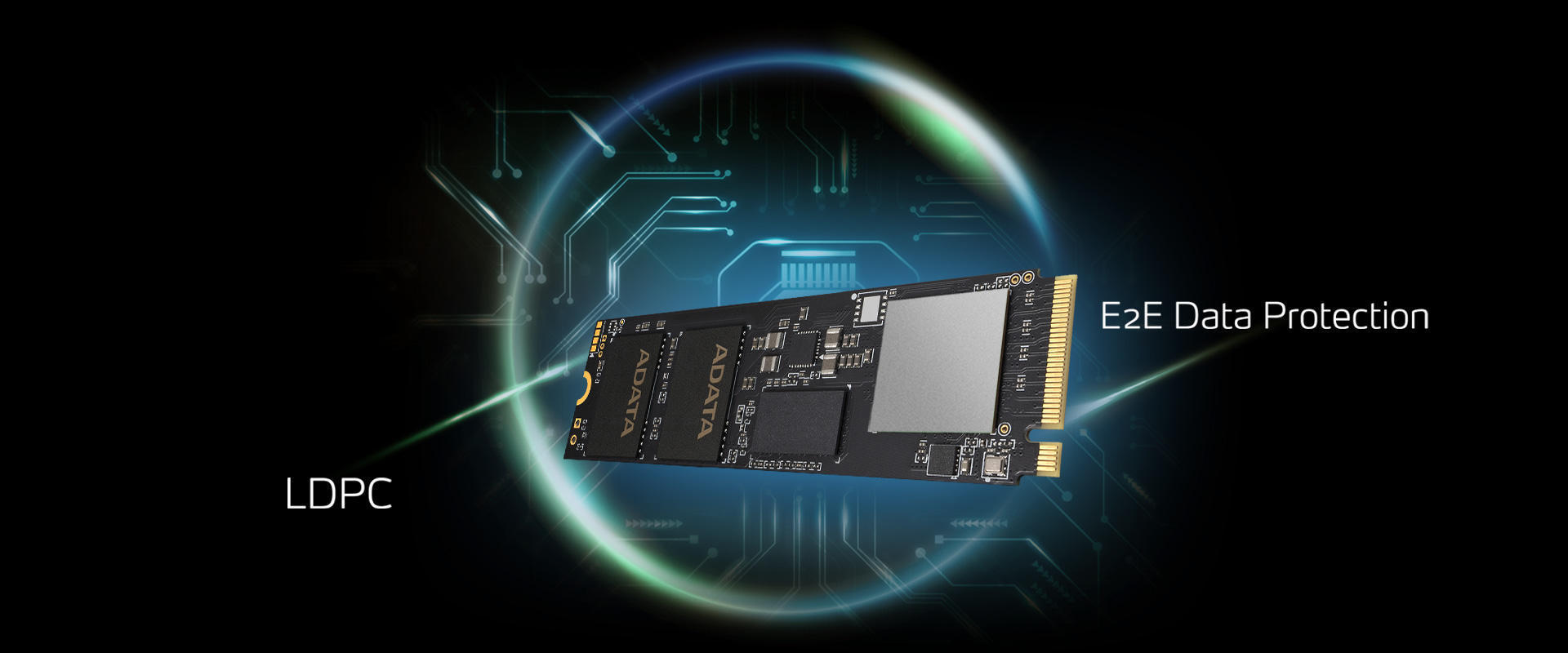 ADATA AGAMMIXS70B-2T-CS XPG GAMMIX S70 BLADE M.2 2TB (7400/6400MB/s) PCIe + NVMe (3D NAND) SSD Disk (22x80mm) Gaming Soğ