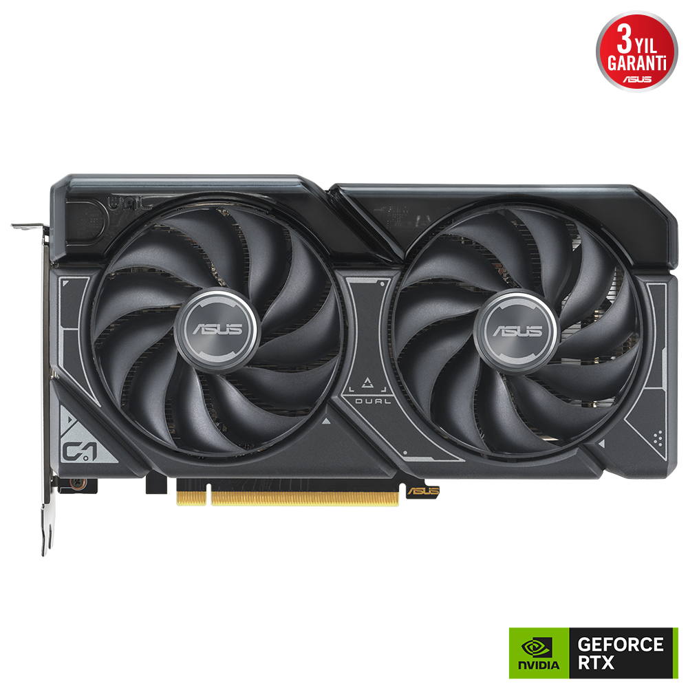 ASUS DUAL-RTX4060-O8G 8GB Geforce RTX4060 GDDR6 128bit HDMI 3xDP 16x Ekran Kartı