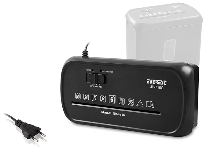 EVEREST JP-716C Çapraz Kağıt Kesme Makinesi 329*155*332mm
