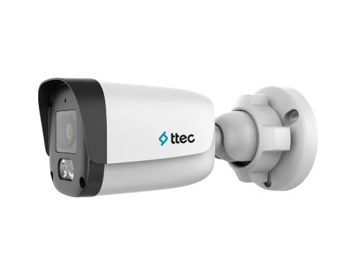 Ttec IPBP-4330M-MS/S 1/27" CMOS 4MP 2.8mm POE Sesli Bullet IP Güvenlik Kamera