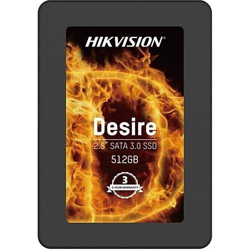 HIKVISION HS-SSD-DESIRE(S) 512G 2.5" 512GB (560/505MB/s) SATA SSD Disk