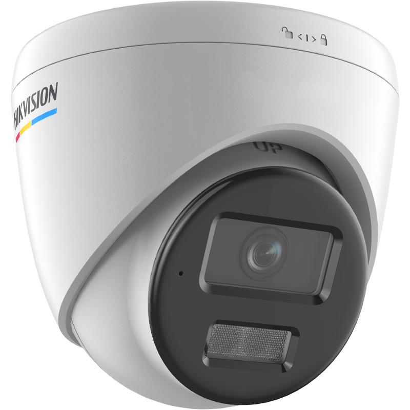 HIKVISION DS-2CD1347G2H-LIUF 1/2.8"Cmos 4 MP 2.8mm Smart Hybrid Light POE Sesli ColorVu Dome IP Güvenlik Kamera