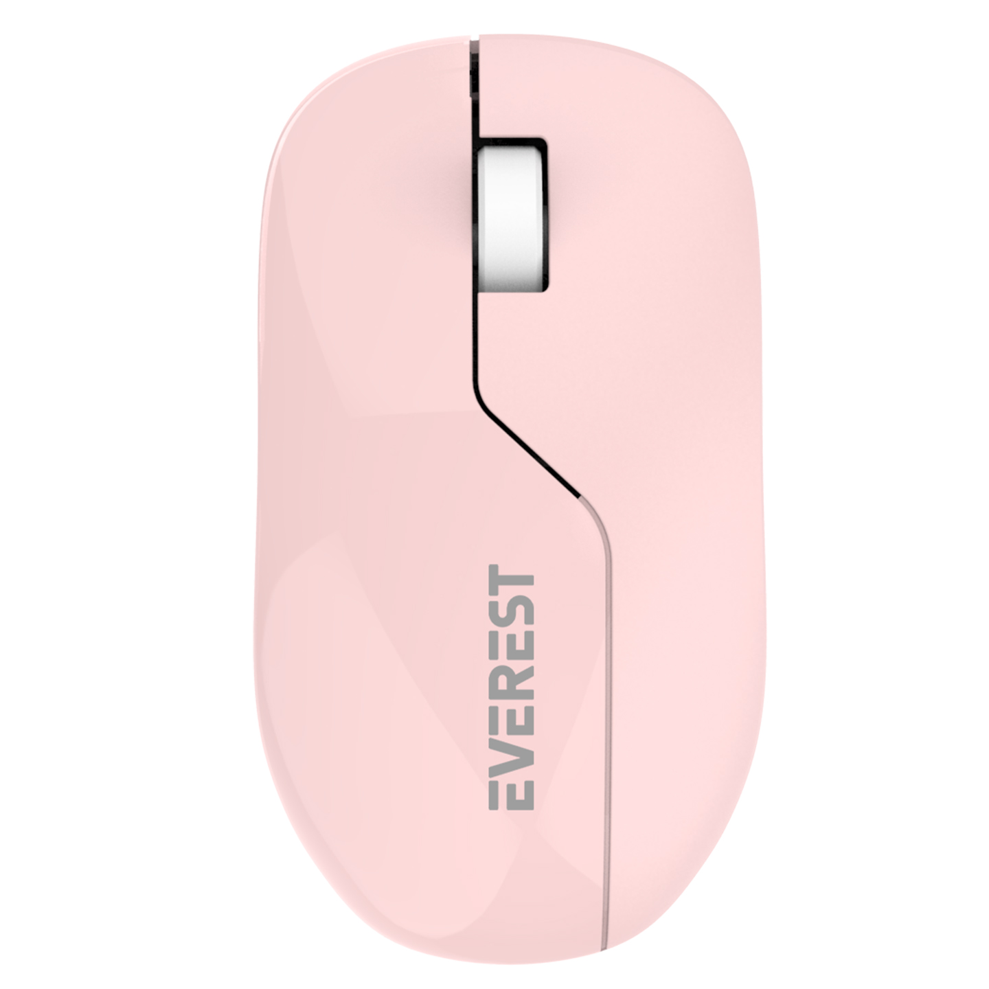 EVEREST SMW-973 USB Kablosuz 2.4Ghz Pembe Mouse - Resim 2